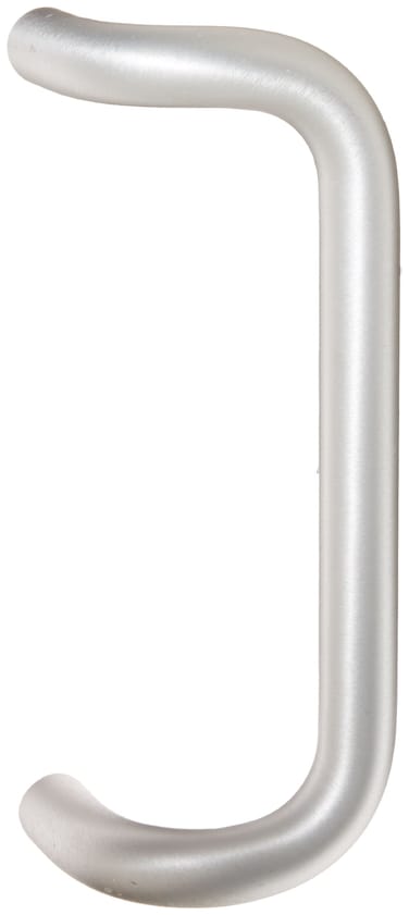 Rockwood BF15728 Aluminum 90Degree Offset Door Pull 1 Diameter x 10 CentertoCenter Through Bolt Mounting for 134 Door Clear Anodized Finish