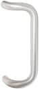 Rockwood BF15728 Aluminum 90Degree Offset Door Pull 1 Diameter x 10 CentertoCenter Through Bolt Mounting for 134 Door Clear Anodized Finish