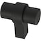 Franklin Brass Simple Wrapped Bar 10Pack Cabinet Knobs Matte Black Drawer Knobs Kitchen Cabinet Knobs for Dresser Drawers Pulls and Knobs 114 Closet Door Knobs P46648KFBB