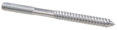 The Hillman Group 230360 Hanger Bolt 38Inch X 4Inch 50Pack