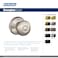 Schlage F10 GEO 619 Georgian Door Knob Hall  Closet Passage Lock Satin Nickel