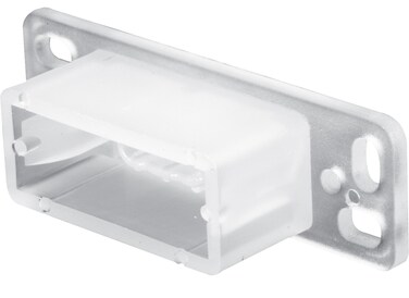 PrimeLine R 7145 Nylon Drawer Track Backplate 2 Pack