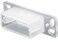 PrimeLine R 7145 Nylon Drawer Track Backplate 2 Pack