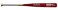 BamBoo Bat HNBR34ASA Softball Bat Natural HandleRed Barrel 34Inch30Ounce