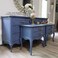 Dixie Belle Paint Company Chalk Finish Furniture Paint  Yankee Blue 16oz  Matte Cool Navy Chic Chalk Mineral Paint  DIY Furniture Paint