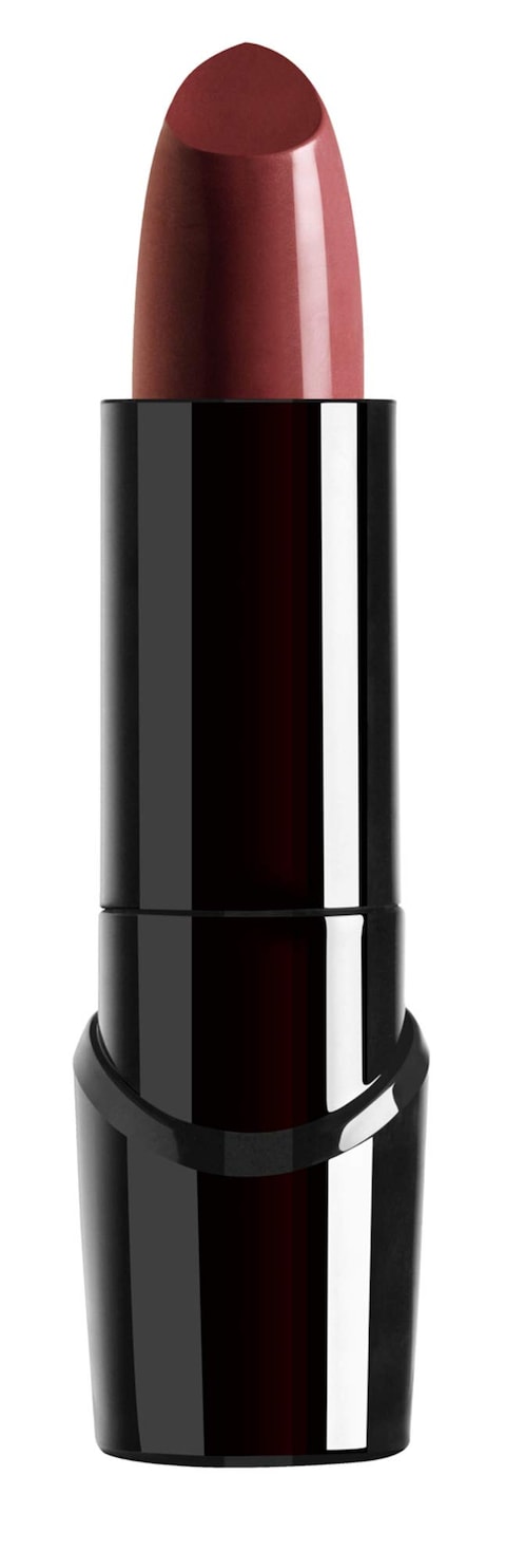 wet n wild Silk Finish Lipstick Hydrating Rich Buildable Lip Color Formulated with Vitamins AE  Macadamia for Ultimate Hydration CrueltyFree  Vegan  Dark Wine