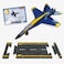 Hot Wings Planes F18 Blue Angels with Connectible Runway