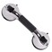 CAREX Ultra Grip Shower Grab Bar  Shower Handle and Bathroom Bar  12 Inch Safety Bar With Dual Locking Suction Cups For Bathtubs and Showers Chrome