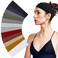 Sefiinh Headbands For Women Sweat Headband Yoga Elastic Head Bands Womens Hair Band Workout Hairbands Accessories 12 Pack
