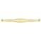 Hickory Hardware 1 Pack Solid Core Kitchen Cabinet Pulls Luxury Cabinet Handles Hardware for Doors  Dresser Drawers 5116 Inch 128mm Hole Center Polished Brass Williamsburg Collection
