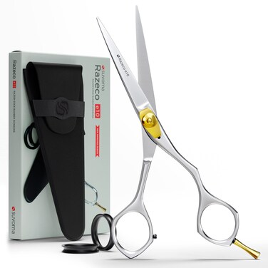 Suvorna 6 hair scissors professional  hair cutting scissors professional  professional hair scissors  hair shears professional  barber scissors professional  hair shears for women men  kids