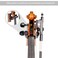 String Swing CC01VBW Hardwood Home  Studio Wall Mount Violin Hanger  Black Walnut