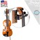 String Swing CC01VBW Hardwood Home  Studio Wall Mount Violin Hanger  Black Walnut