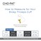 ChoPat BicepTricep Cuff Compression Brace for BicepTricep Tendonitis Weight Lifting Strains and Inflammation XLarge Made in the USA