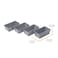 Chicago Metallic Commercial II NonStick Mini Loaf Pans 534 by 314 by 214Inch Gray  4 Count Pack of 1
