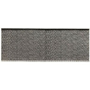 Noch 58055 Wall ExtraLong Gray Brick H0 Scale Model Kit