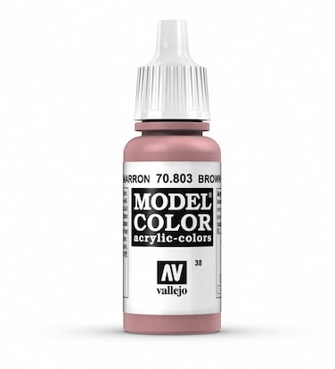 Vallejo Rose Brown Paint 17ml