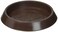 SoftTouch 1 1116 Round Furniture Caster Cups for Carpet or Durable Hard Floors Brown 4 Count