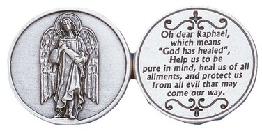 Lumen Mundi St Raphael Pocket Token