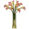 Nearly Natural Mini Calla Lily Silk Flower Arrangement
