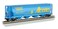 Bachmann Industries Canadian 4Bay Cylindrical Grain Hopper Alberta Train Car N Scale