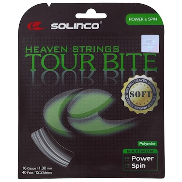 Solinco Tour Bite Soft 16130mm Tennis String Silver