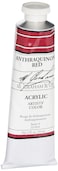 M Graham 2Ounce Tube Acrylic Paint Anthraquinone Red