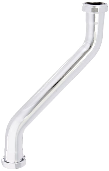 EZFLO 114 Inch x 114 Inch HeavyDuty Double Offset with SlipJoint Connection Chrome Finish 35152