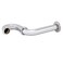 Eastman 114Inch 22Gauge Thick PTrap with Flange for Tubular Drain Applications Brass Plumbing Fitting Polished Chrome 35002
