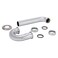 Eastman 114Inch 22Gauge Thick PTrap with Flange for Tubular Drain Applications Brass Plumbing Fitting Polished Chrome 35002