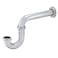 Eastman 114Inch 22Gauge Thick PTrap with Flange for Tubular Drain Applications Brass Plumbing Fitting Polished Chrome 35002