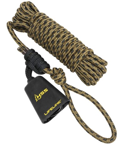 Hunter Safety System NonReflective Lifeline for TreeStand Hunting Safety Harness Single