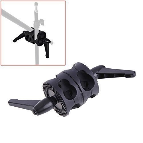 كول باي 112 Coolbuy112 Dual Head Grip Swivel Clamp Head Holder Bracket