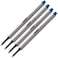 Lamy M66 Rollerball Refill Blue X 4