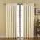 Eclipse Canova Thermal Insulated Single Panel Rod Pocket Darkening Curtains for Living Room 42 in x 63 in IVORY