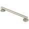 Moen YG0712BN Bathroom Safety 12Inch Stainless Steel Modern Bathroom Grab Bar Brushed Nickel
