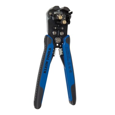 Klein Tools 11061 SelfAdjusting Wire Stripper  Wire Cutter Heavy Duty for 1020 AWG Solid 1222 AWG Stranded and Romex Wire 122 and 143