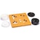 Yellow Mountain Imports Shin Kaya Beginners Reversible 13x13  9x9 Go Game Set Board 08inch with Double Convex Melamine Stones  Classic Strategy Board Game BadukWeiqi