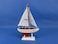 Hampton Nautical Pacific Sailer Red 9 Hampton Nautical Model Ship Fully Assembled Not a Kit
