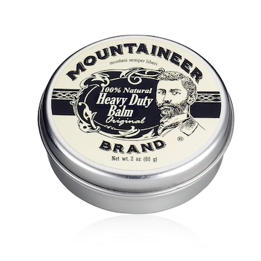 Mountaineer Brand Heavy Duty Beard Balm For Men  100 Natural with No Parabens or Dyes  Leave In Styling and Conditioning Balm  Shape Smooth Grooming Beard Kit  Original Scent 2oz