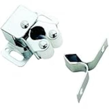 Amerock  Double Roller Cabinet Catch  Zinc  1516 inch 33 mm Length  10 Pack  Door Catch  Cabinet Door Latch