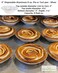 Safca KitchenDance Disposable Aluminum Foil Tart Pan with Lid  5 Aluminum Foil Individual Pie Pans Mini Pie Pans Pot Pie Tins Baking Pan Perfect for Pies Cobblers  501P 50