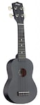 Stagg USNIGHT Soprano Ukulele with Black Nylon Gig Bag  Black