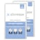 AllerEase Washable Hot Water Wash Pillow Protector 2 Pack White 2 Count