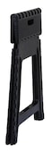 Superio Folding Step Stool 18 Inch Black