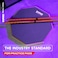 Evans RealFeel  Drum Practice Pad  Drum Pad  Drummer Practice Pad  Gum Rubber Single Sided Stand Mountable 6 Inch