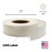 ChromaLabel 050 inch Round Label Clear Transparent Dot Stickers 1000 Labels per Roll NonPerforated