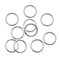 Beadaholique 10Piece Sterling Heavy Open Jump Rings 8mm 18Gauge Silver