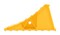 Camco 44432 Wheel Chock Without Rope Helps Keep Your Trailer or RV In Place Pack of 1  Yellow