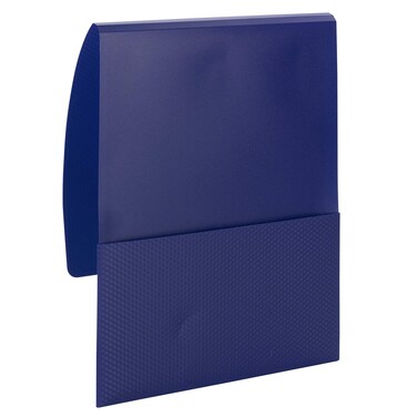 Smead Organized Up Poly Stackit Folders Letter Size Dark Blue 5 per Pack 87806